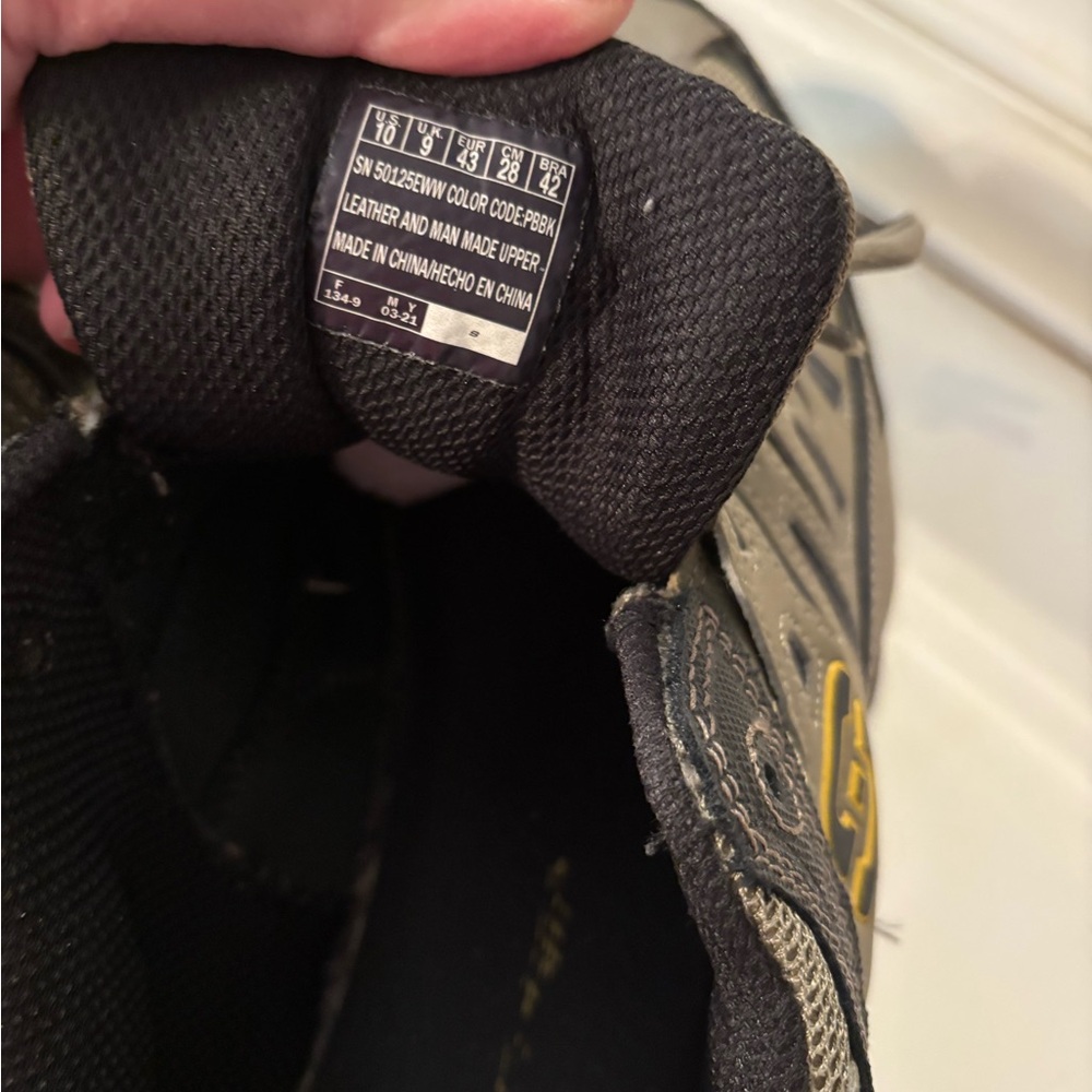 Skechers Men’s Olive Green and Black Athletic Walking Shoes - Picture 8 of 12